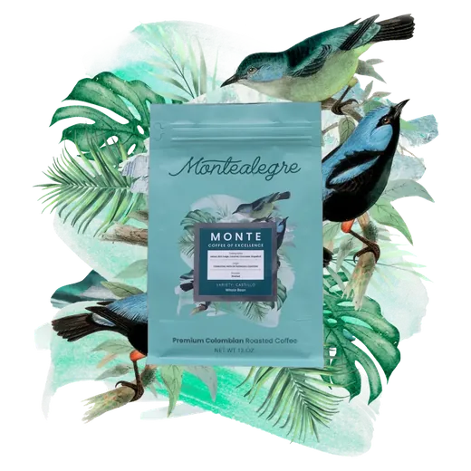 Monte 12 oz bag, Montealegre coffee