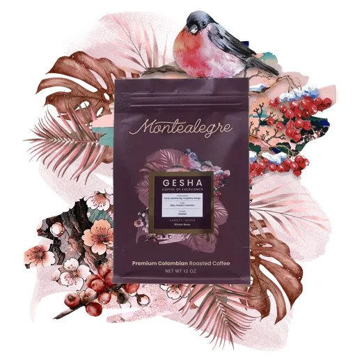 Gesha 12 oz bag, Montealegre coffee, sold out